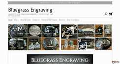 Desktop Screenshot of bluegrassengraving.com