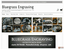 Tablet Screenshot of bluegrassengraving.com
